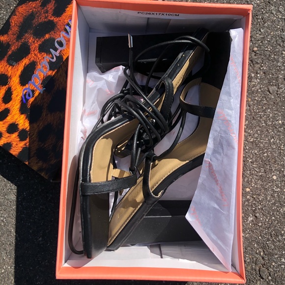 Lemonade High Strap Heels - Picture 3 of 3